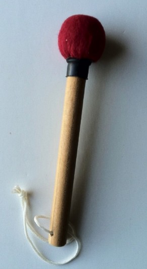 Mallet short wood handle w/ strap